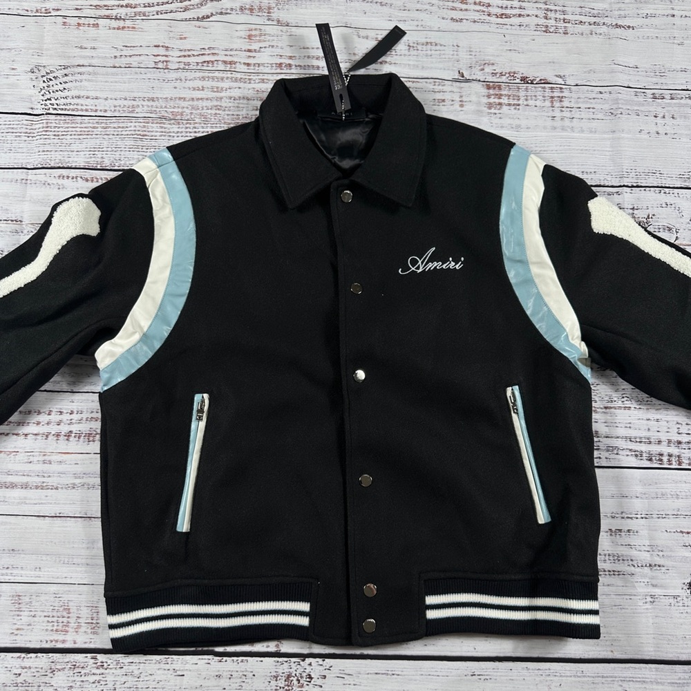 AMIRI Bone's Varsity Jacket Men's Large